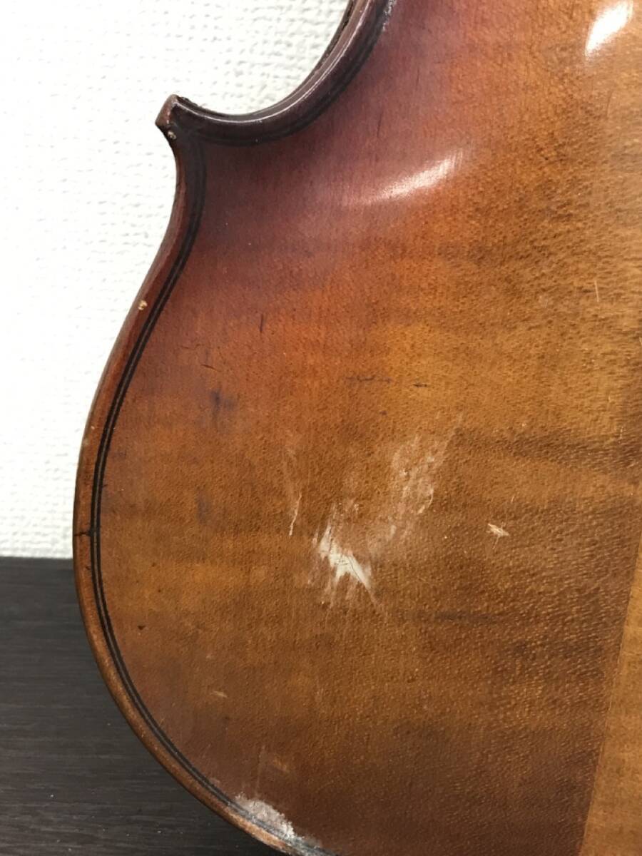 0303-122S?5954 バイオリン MIZUNO VIOLIN 4/4 No.100 NAGOYA　弦楽器　音楽_画像9