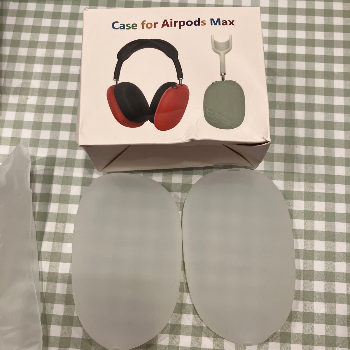 未使用品　Airpods Max 対応　イヤホン　ヘッドホン ケース　シリコンカバー