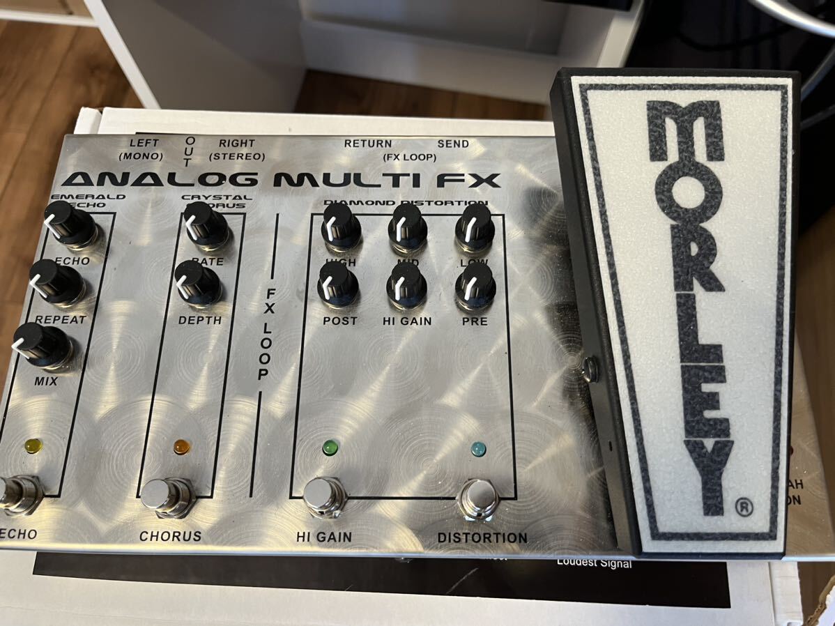 売れ筋がひ！ マルチエフェクター Morley FX multi Analog マルチ