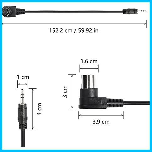 ★90°MIDIケーブル1.5★ 90° MIDI ケーブル 5ピンDinから3.5mm TRS 5-Pin DINプラグオスヘッド to 3.5mm TRS_画像7