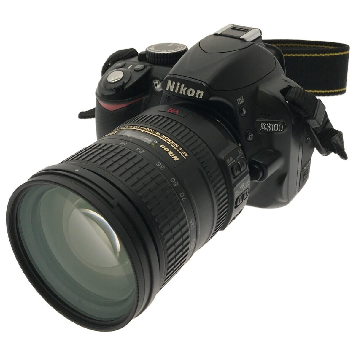 【美品 訳あり品】Nikon D3100 デジタル一眼レフカメラ DX AF-S NIKKOR 18-200mm F3.5-5.6 G ED VR オートフォーカスレンズ 現状品 C3940_画像3
