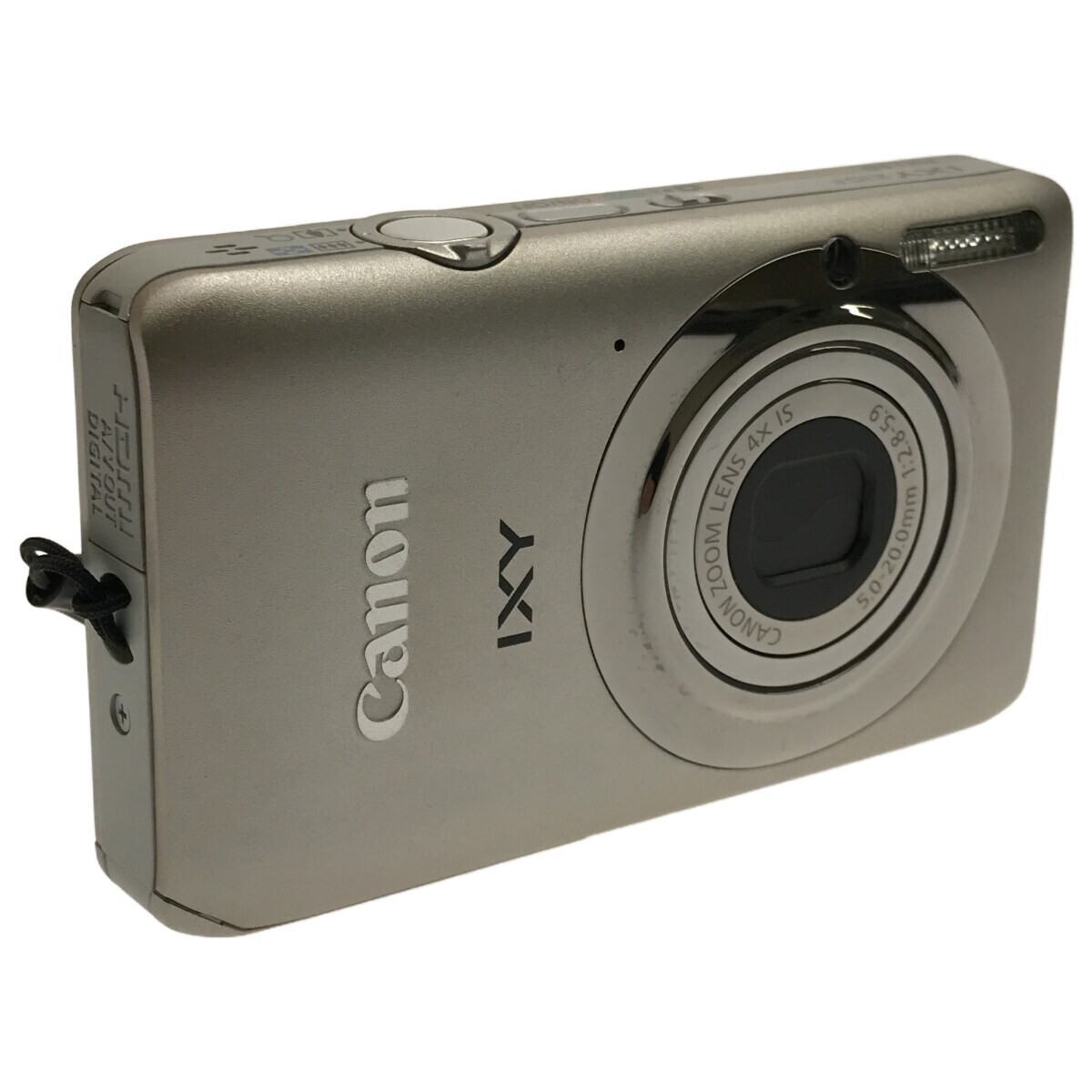 【動作美品】Canon IXY 210F シルバー 5.0-20.0mm F2.8-5.9 1210万画素 光学4倍ズーム 手ぶれ補正 SDカード4GB バッテリー 充電器付 C3949_画像3