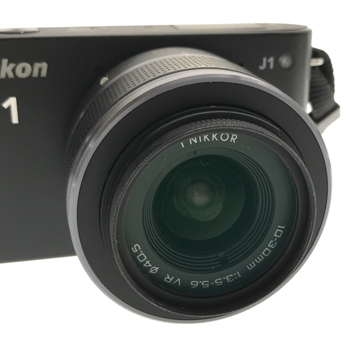 【通電OK 美品 ジャンク】Nikon 1 J1 NIKKOR 10-30mm F3.5-5.6 レンズキット ブラック ミラーレス一眼 カメラケース バッテリー付属 C3893の画像10