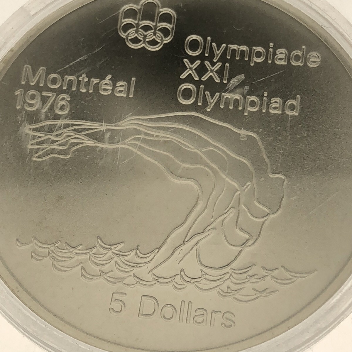 【記念コイン 10枚まとめ】1976年 モントリオール オリンピック10ドル×6 5ドル×4 銀貨 ケース付 五輪 シルバー カナダ dollar 現状 M720の画像9