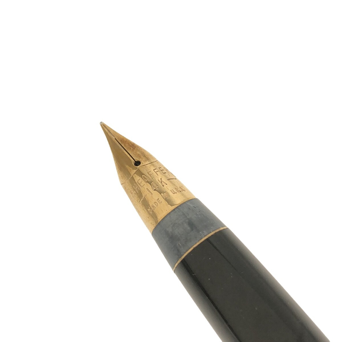 【2本まとめ】SHEAFFER IMPERIAL 万年筆 12K G.F ゴールドカラー ペン先 14K + ボールペン ノック式 シェーファー インペリアル USA J1194_画像7
