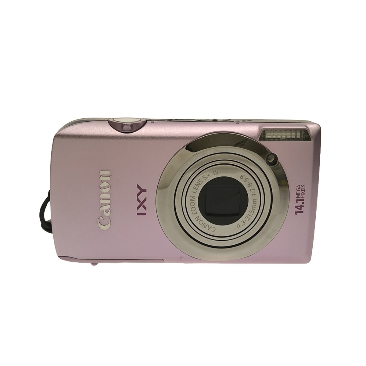 【動作美品】Canon IXY 10S PC1467 ピンク 4.3-21.5mm F2.8-5.9 タッチパネル 1410万画素 光学5倍ズーム 元箱 充電器 バッテリー付 C3986の画像4