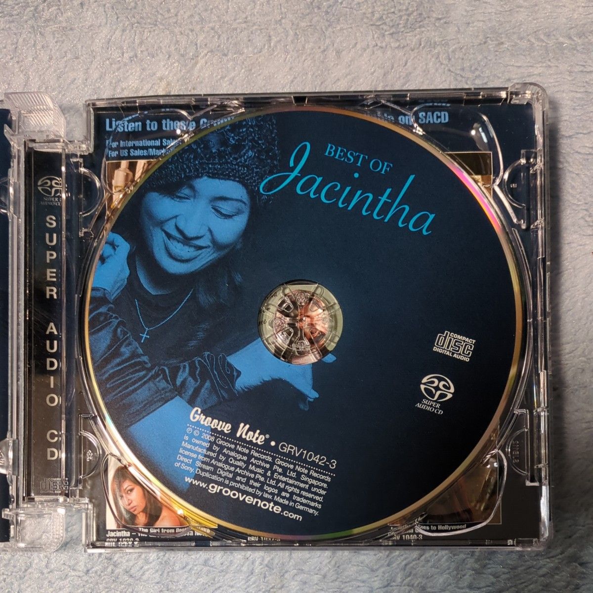 BEST OF Jacintha ジャシンタ 高音質 SACD groovenote