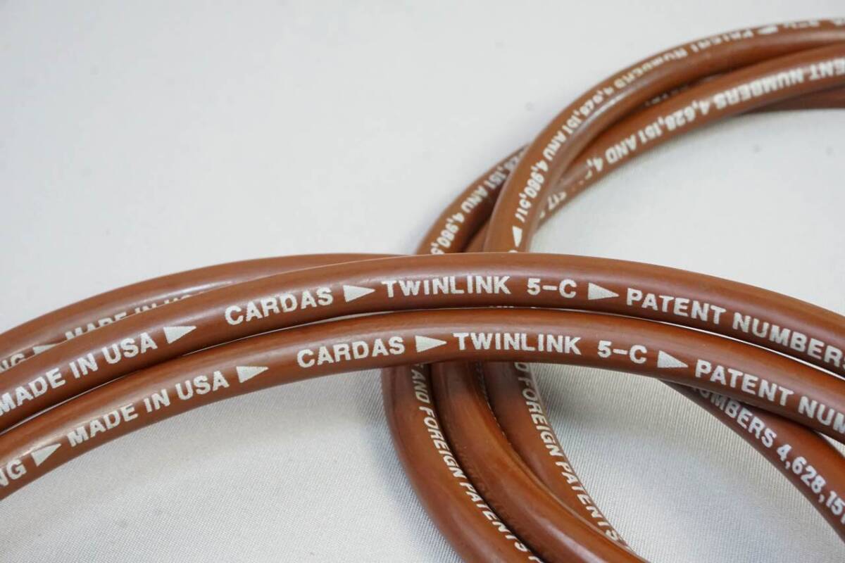 CARDAS カルダス TWINLINK 5-C スピーカーケーブル_画像6