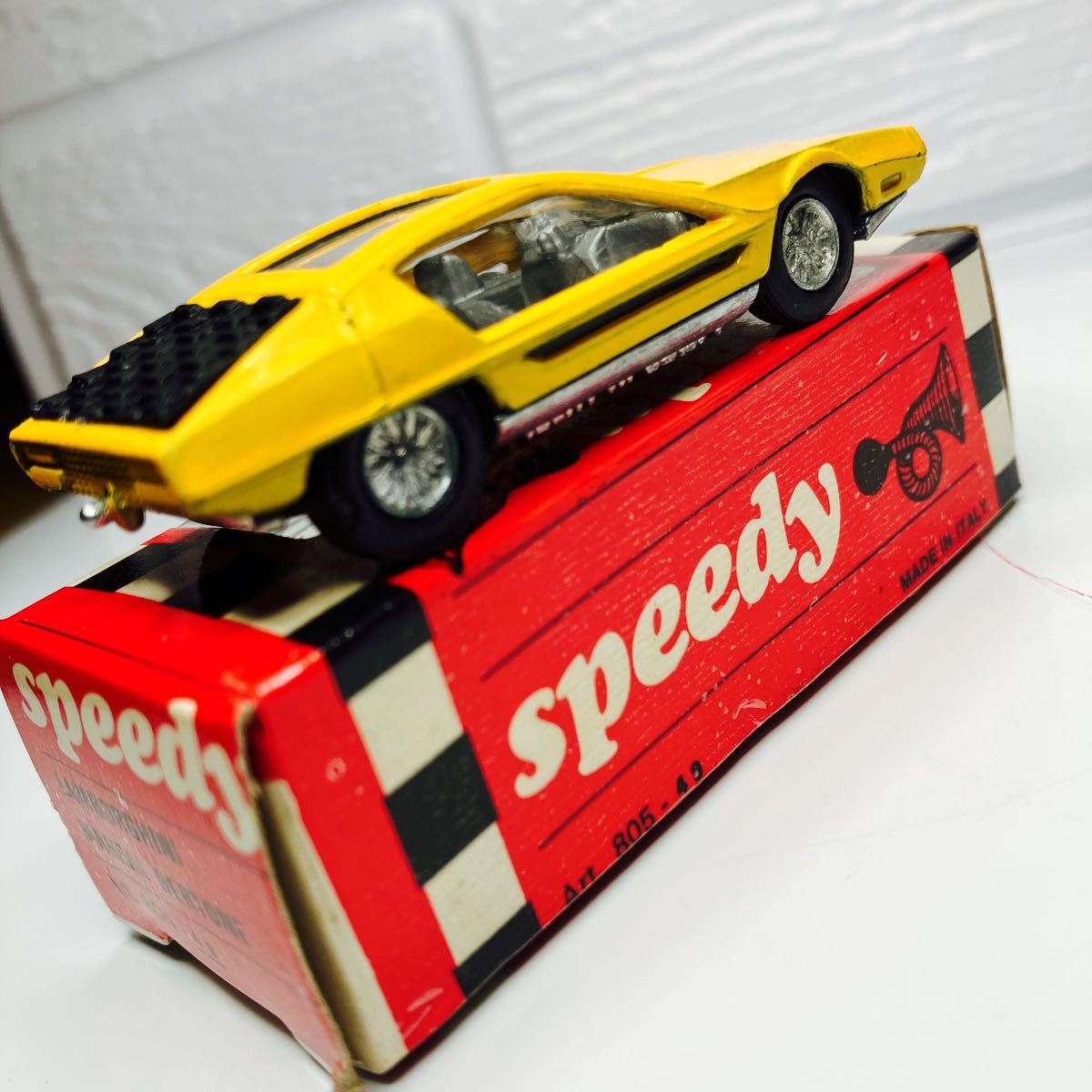 絶版Speedy ランボルギーニ　マルツァル　ベルトーネ  箱付き美品　イタリア製　激レアモデル
