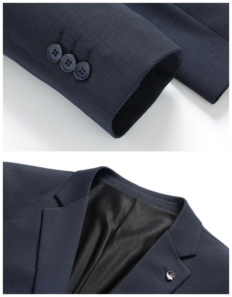 テーラードジャケット　ビジネスジャケット　スーツ　メンズ*新品　ブルゾン　ブレザー春秋服　大きいサイズあり【5569】ブルー　6XL_画像5