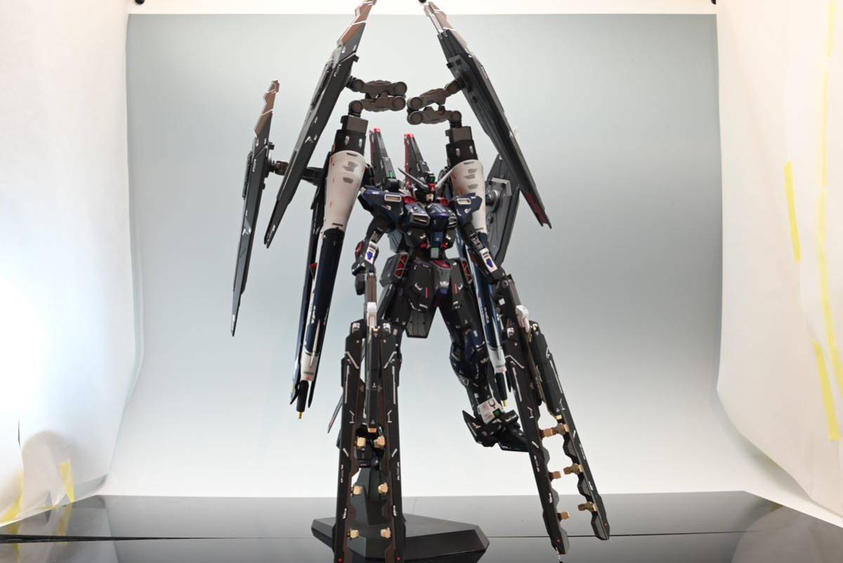 オリジナル　フリーダムガンダムカスタム完成品　ガンプラ完成品_画像2