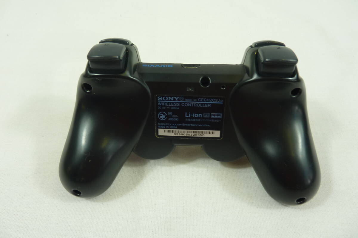 1-400036【訳あり】 PlayStation3 チャコール・ブラック 500GB CECH4300C 【PSEマークあり】AA-2_画像8