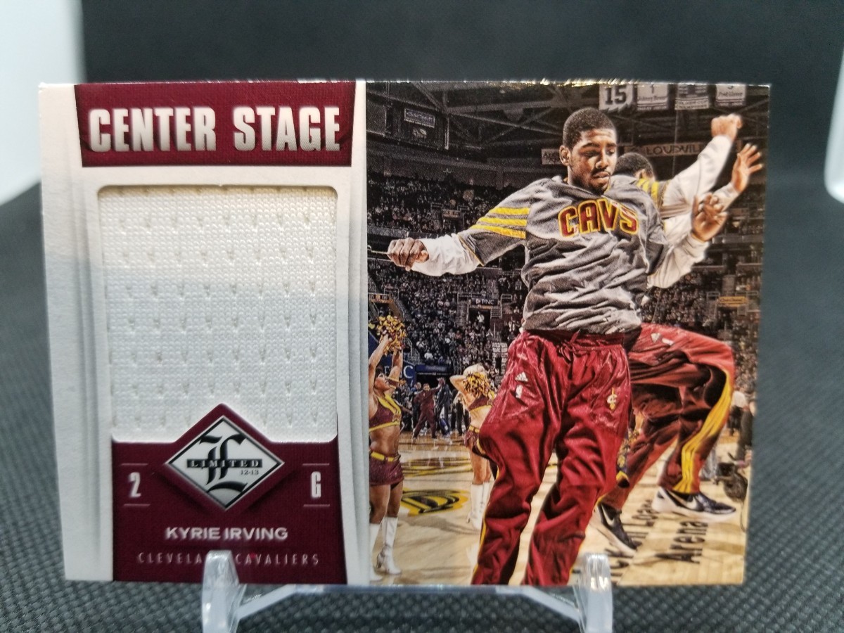 2012-13 Limited CENTER STAGE Kyrie Irving #5 RC Jersey card /49 アービング ジャージ_画像1