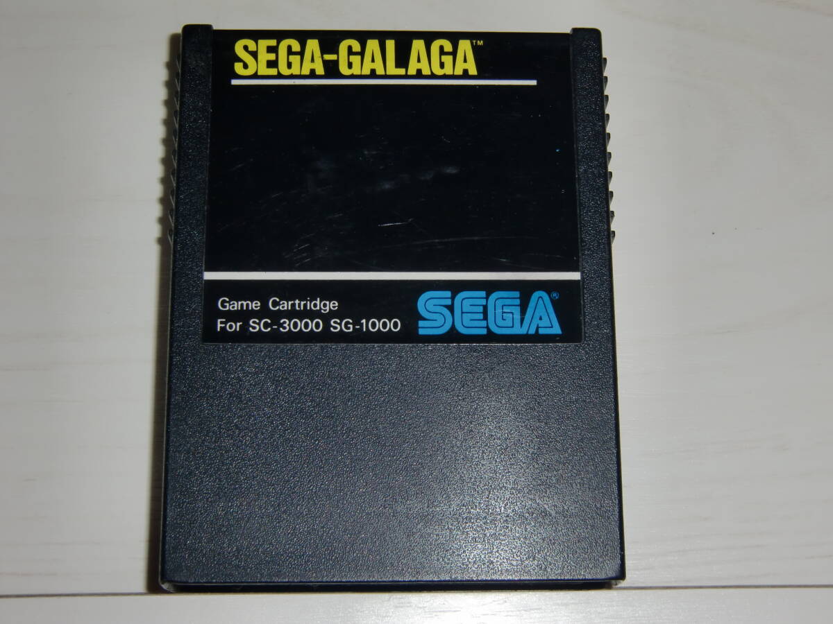 [SC-3000orSG-1000 version ] guarantee ga(SEGA-GALAGA, Sega guarantee ga) cassette only Sega (SEGA) made SC-3000orSG-1000 exclusive use * attention * soft only small defect have 