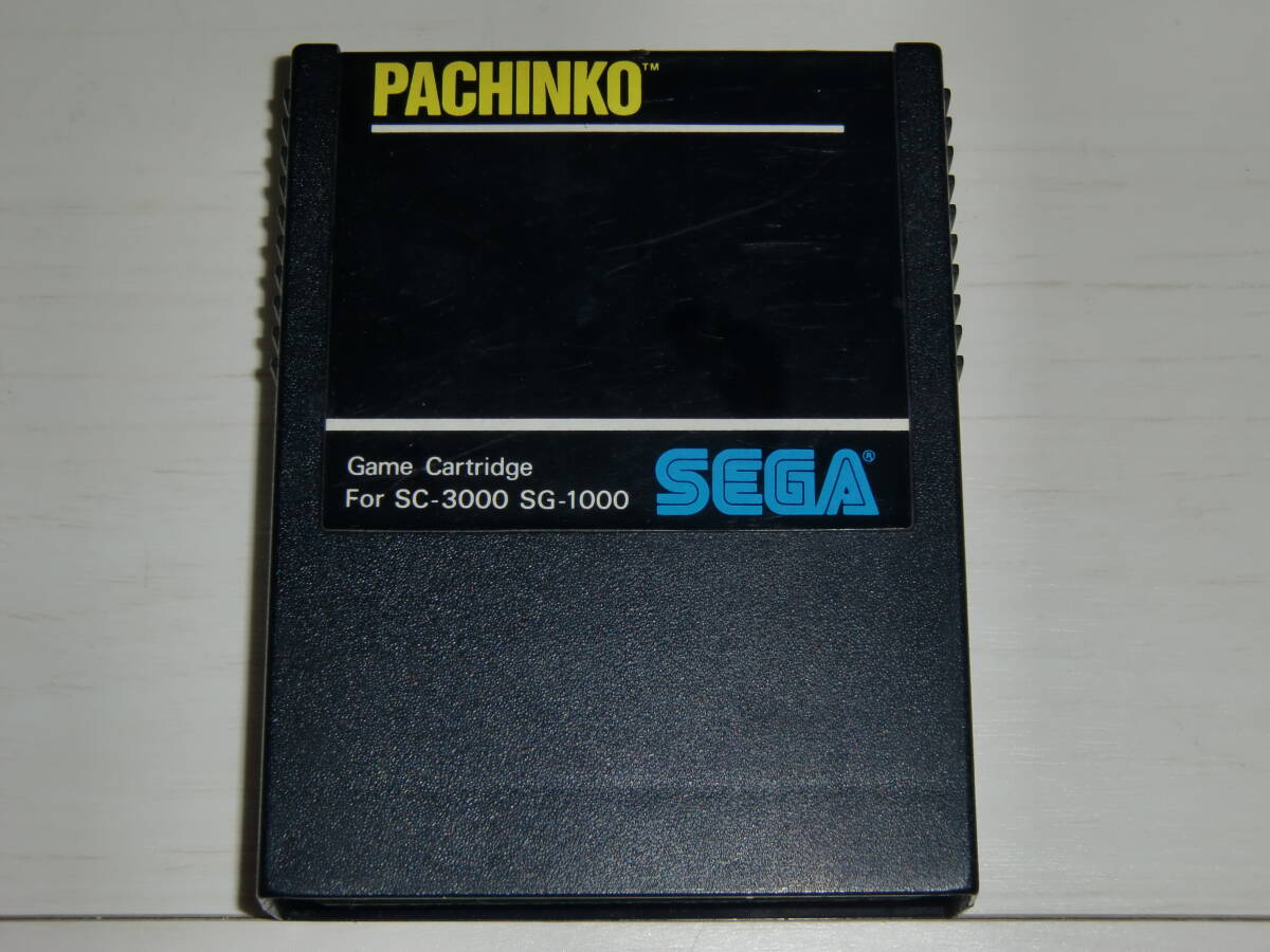 [SC-3000orSG-1000 version ] pachinko (PACHINKO) cassette only Sega (SEGA) made SC-3000orSG-1000 exclusive use * attention * soft only small defect have 