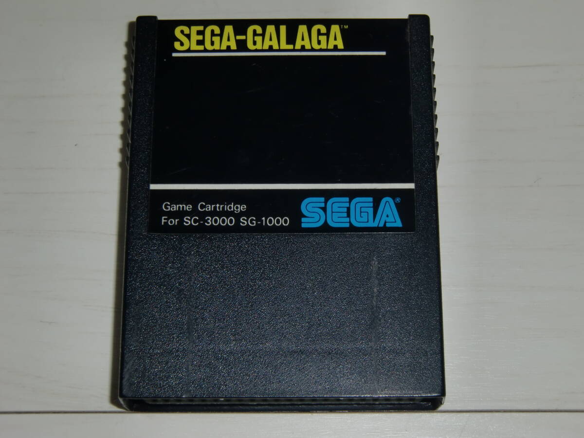 [SC-3000orSG-1000 version ] guarantee ga(SEGA-GALAGA, Sega guarantee ga) cassette only Sega (SEGA) made SC-3000orSG-1000 exclusive use * attention * soft only large defect have 