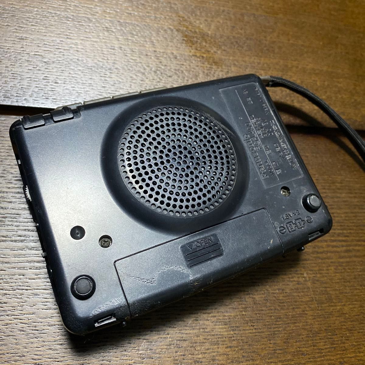 Panasonic ポータブルミニカセットレコーダー RQ-L400-K ジャンク