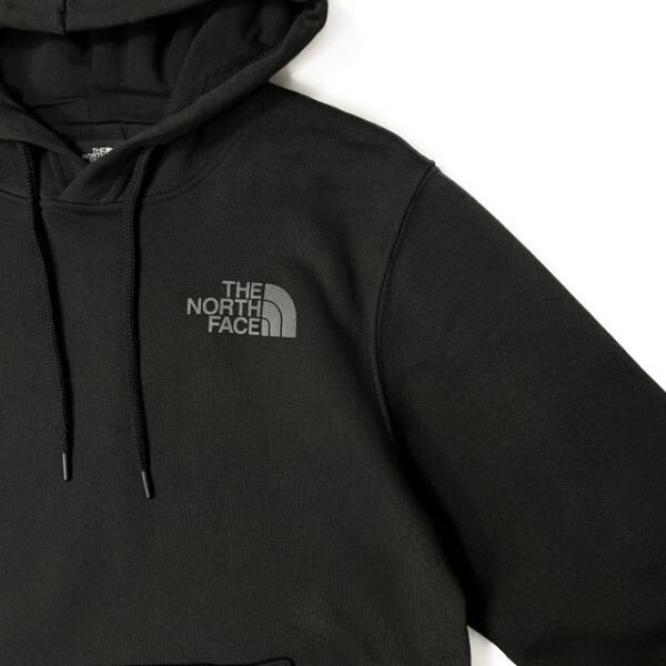 1円～!売切!【正規新品】THE NORTH FACE◆TNF BEAR PULLOVER HOODIE パーカー US限定 2023最新 ベアー グラフィック 裏起毛(M)黒 181130-33_画像6