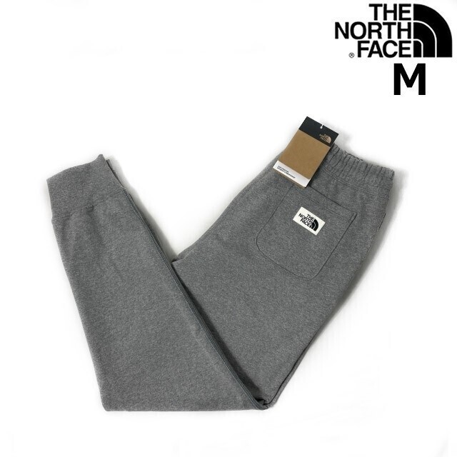 1円～!売切!【正規新品】THE NORTH FACE◆HERITAGE PATCH JOGGERS ジョガーパンツ US限定 ロゴパッチ 裏起毛(M)グレー 190110-25_画像2