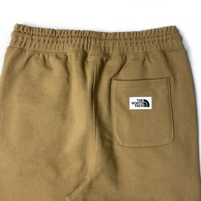 1円～!売切!【正規新品】THE NORTH FACE◆HERITAGE PATCH JOGGERS ジョガーパンツ US限定 ロゴパッチ 裏起毛(L)茶 ベージュ 190110-25_画像9