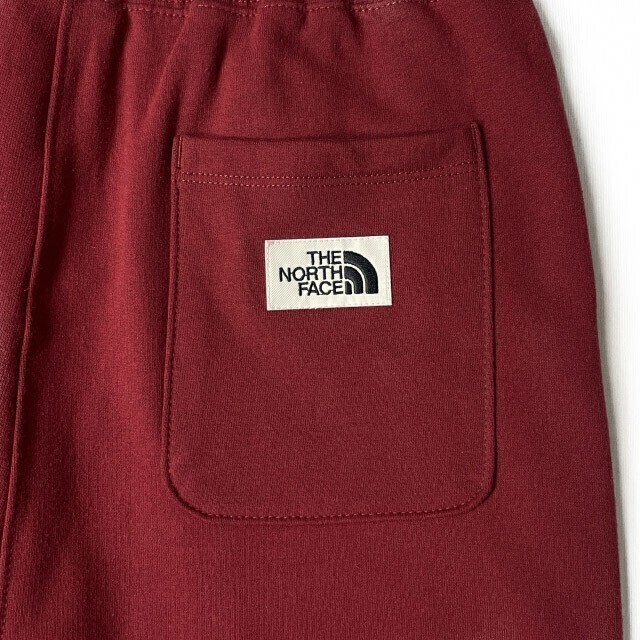 1円～!売切!【正規新品】THE NORTH FACE◆HERITAGE PATCH JOGGERS ジョガーパンツ スウェット US限定 アウトドア 裏起毛(XL)赤 190110-25_画像9