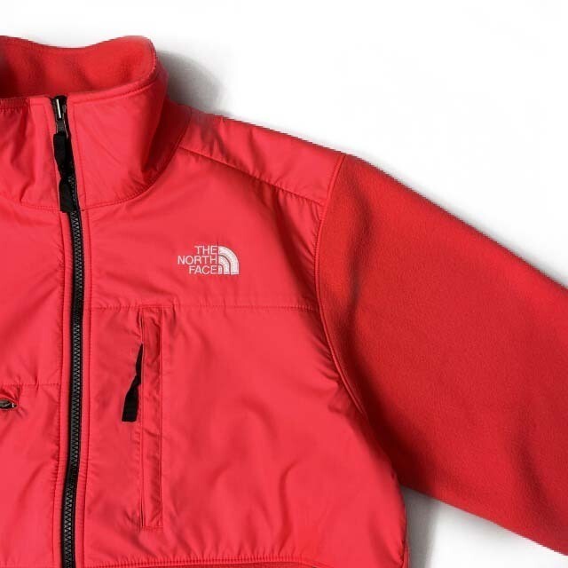 1円～!売切!【正規新品】THE NORTH FACE◆DENALI JACKET フリース デナリ フルジップ US限定 肉厚 ポーラテック(L)赤 ピンク 181024-90_画像4