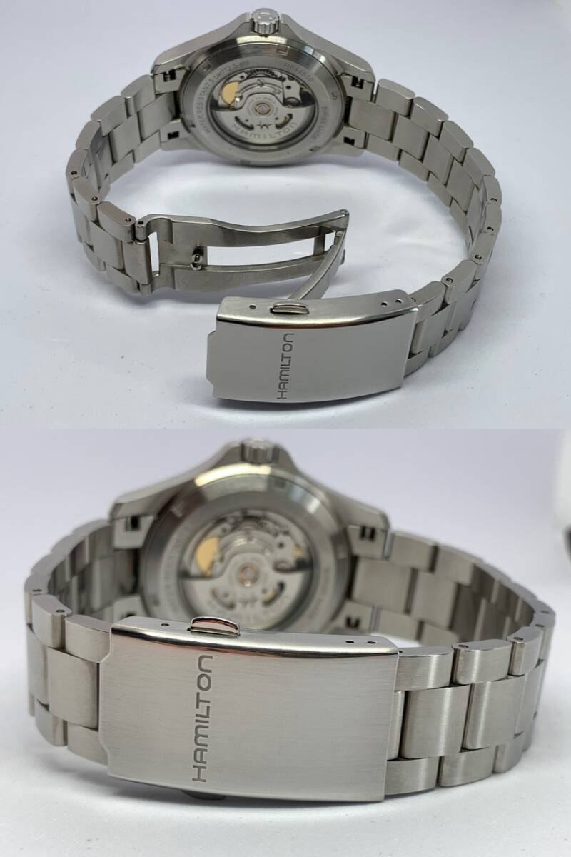ハミルトン 公式正規品 カーキ フィールド キング オート 80時間 自動巻 腕時計 H64455133 メンズ_画像5