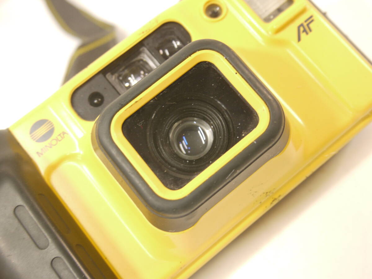 216 MINOLTA WEATHERMATIC DUAL35 ミノルタ ウェザーマチック フィルムカメラ 防水カメラ 現状品の画像3