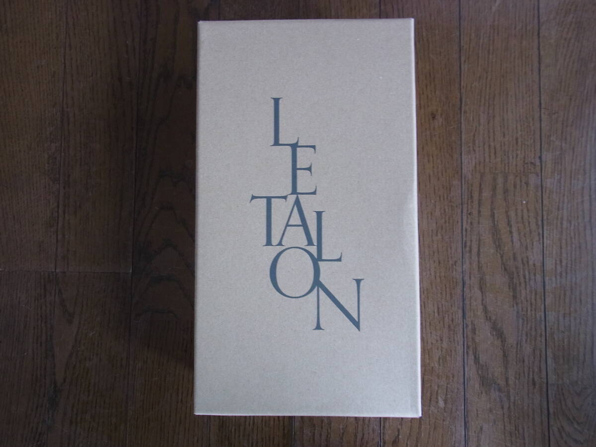 【LETALON】ルタロン　スクエアVカットフラットシューズ（ホワイト）24.5㎝_画像7