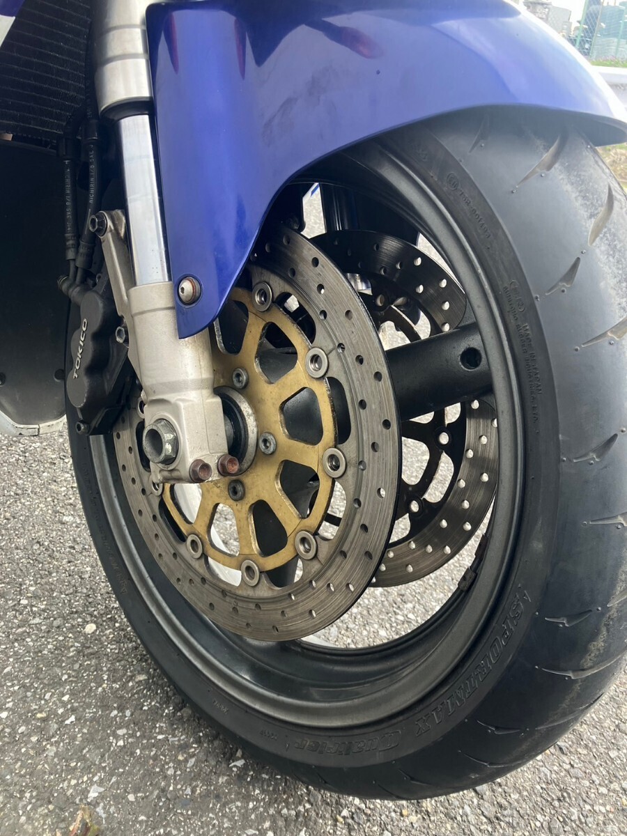 SUZUKI スズキ GSXR-750 1996y GR7DA 実働 鍵書類あり 別途費用で予備検査取得可能 全国配送手配可能の画像7