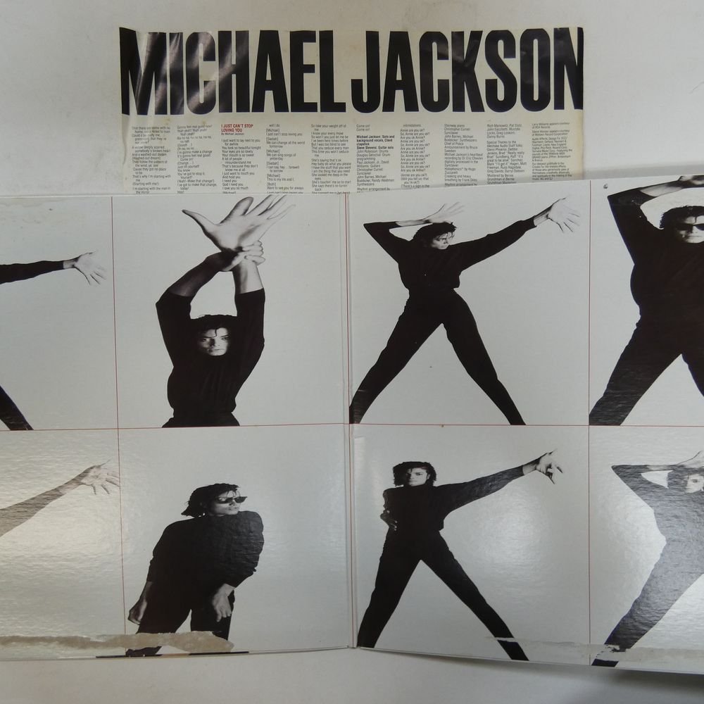 46066008;【US盤/見開き/美盤】Michael Jackson / Bad_画像2