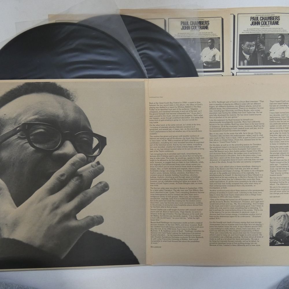 46066142;【US盤/BLUE NOTE/2LP/見開き】Cecil Taylor / In Transition_画像2