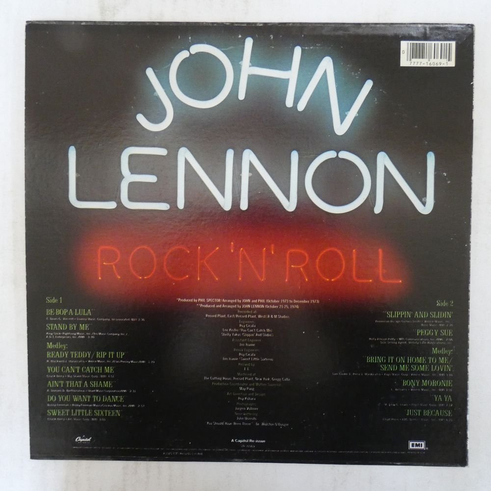 46066342;【US盤】John Lennon / Rock 'N' Roll_画像2