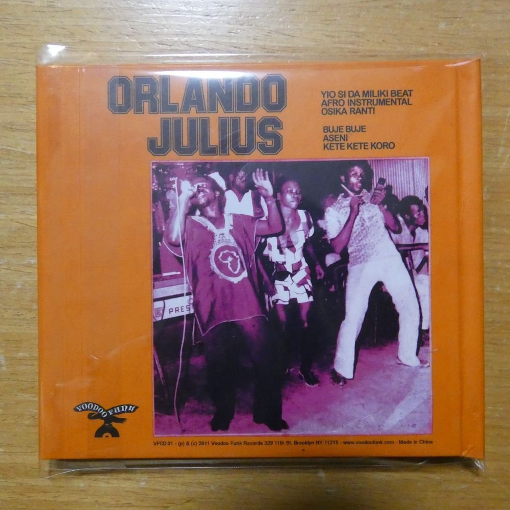 41093016;【CD】ORLANDO JULIUS / AND THE AFRO SOUNDERS　VFCD-01_画像2