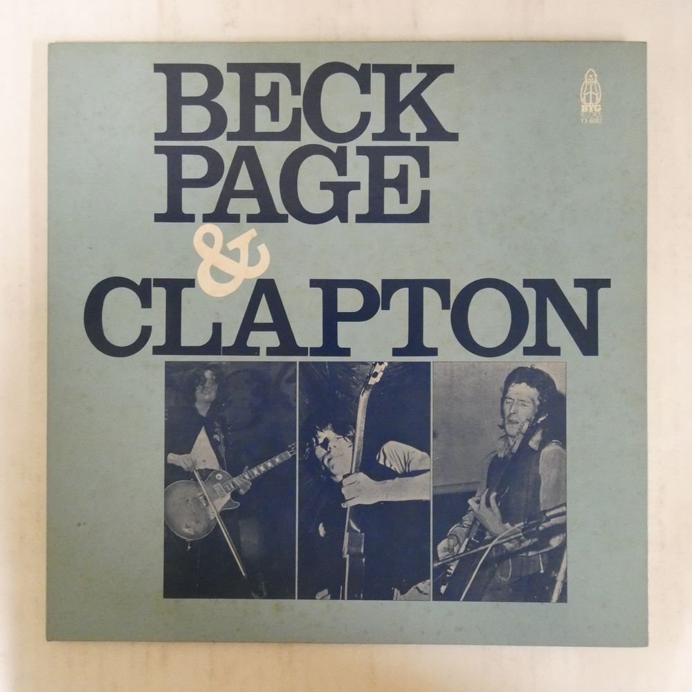 47051443;【国内盤/見開き】Beck, Page & Clapton / S.T._画像1