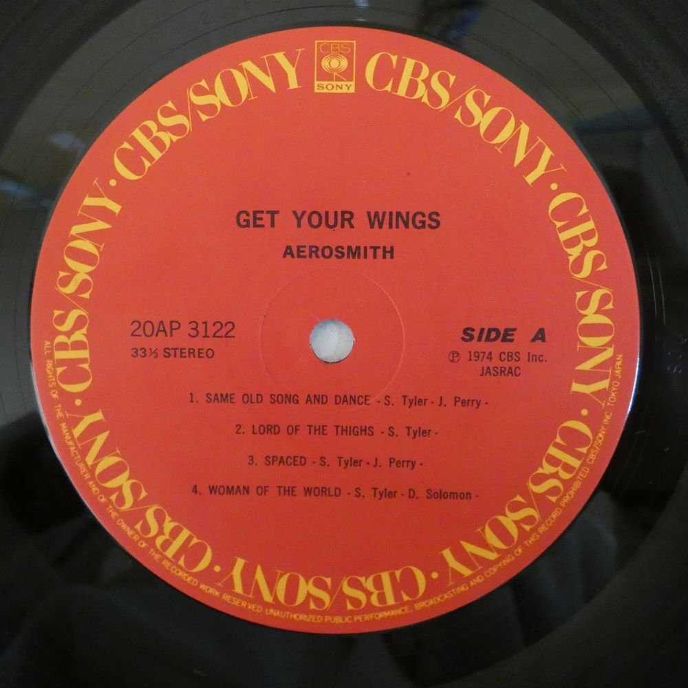 47051667;【国内盤】Aerosmith / Get Your Wings 飛べ！_画像3