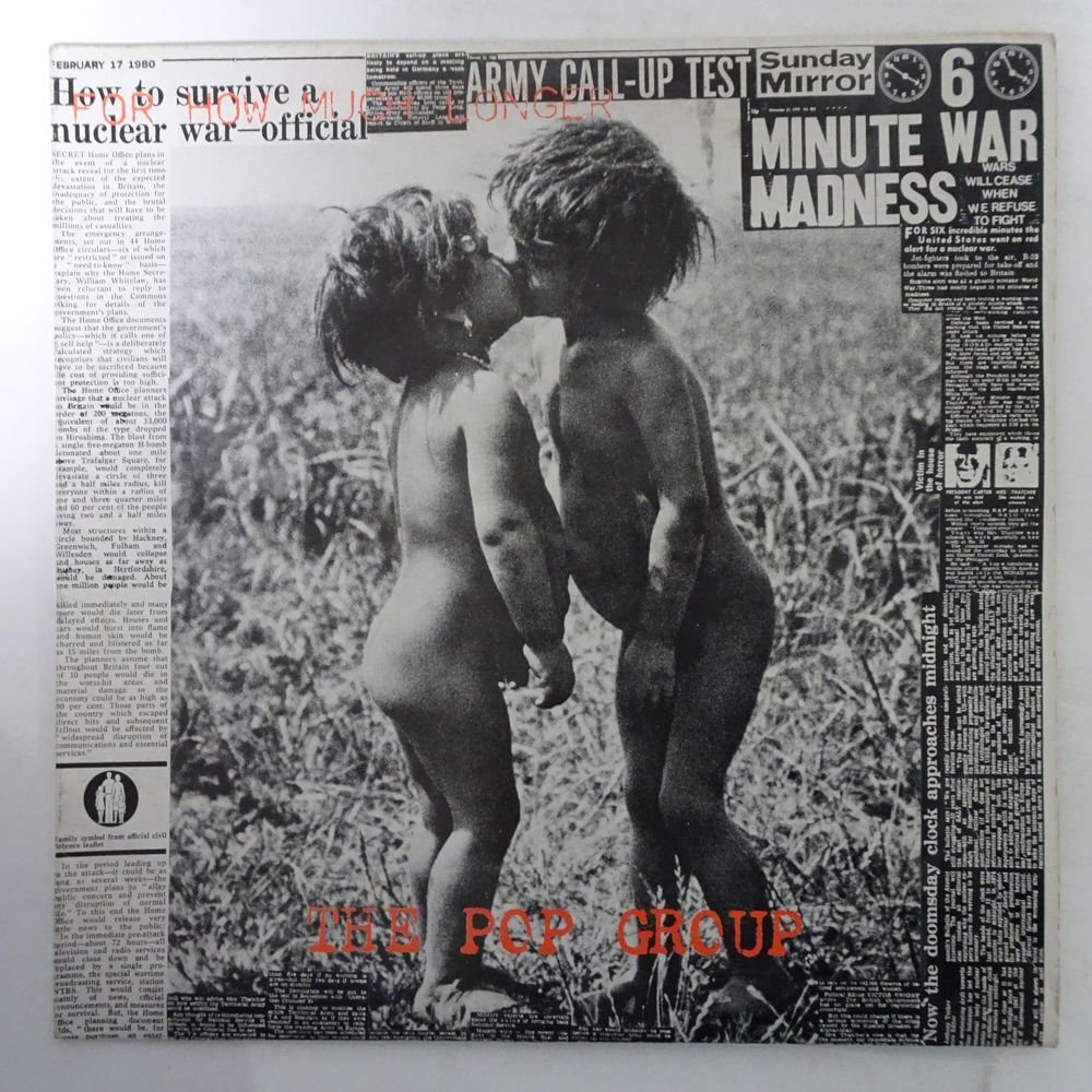 10023035;【JPN First Press】The Pop Group / For How Much Longer Do We Tolerate Mass Murder?_画像1