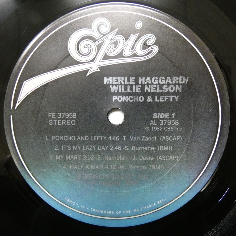 46066647;【US盤】Merle Haggard / Willie Nelson / Poncho & Leftyの画像3