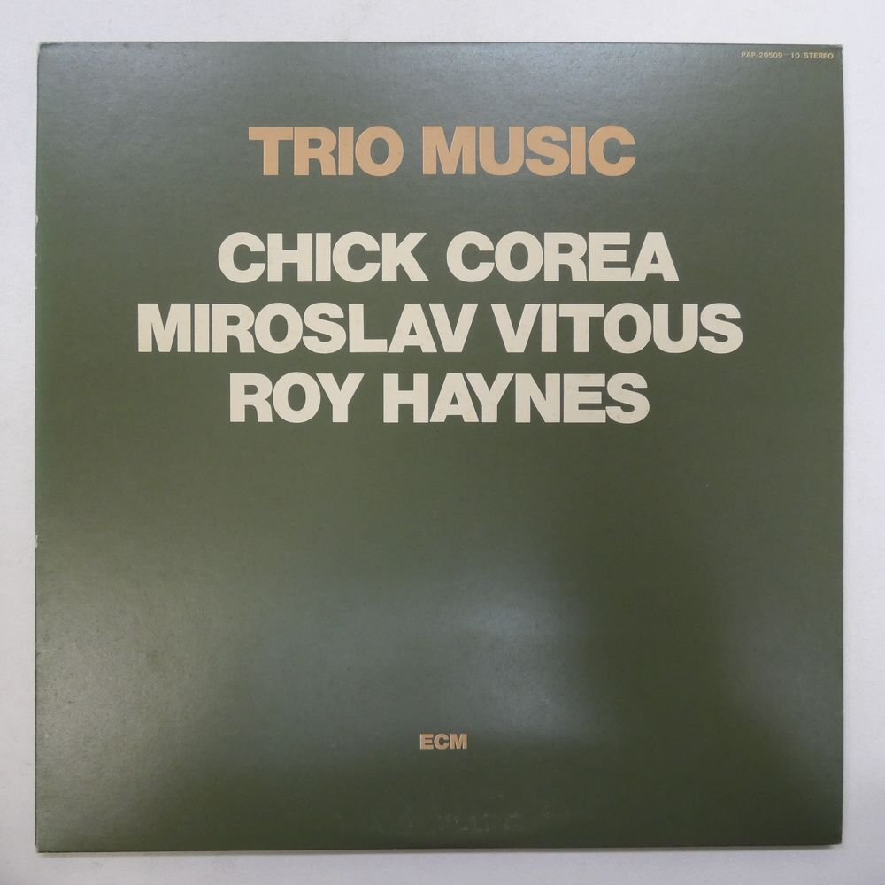 46067015;【国内盤/ECM/2LP/見開き/美盤】Chick Corea, Miroslav Vitous, Roy Haynes / Trio Music_画像1