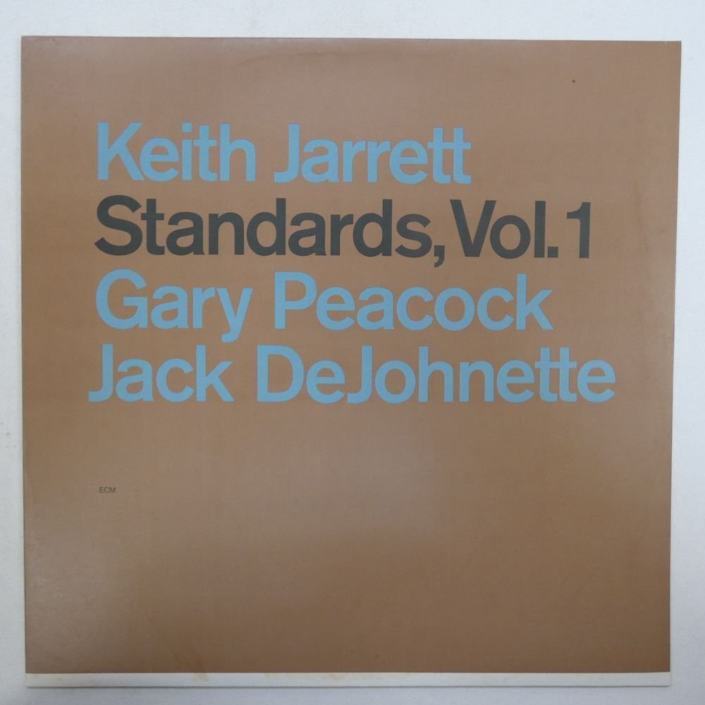 46067116;【Germany盤/ECM】Keith Jarrett, Gary Peacock, Jack DeJohnette / Standards, Vol. 1_画像1