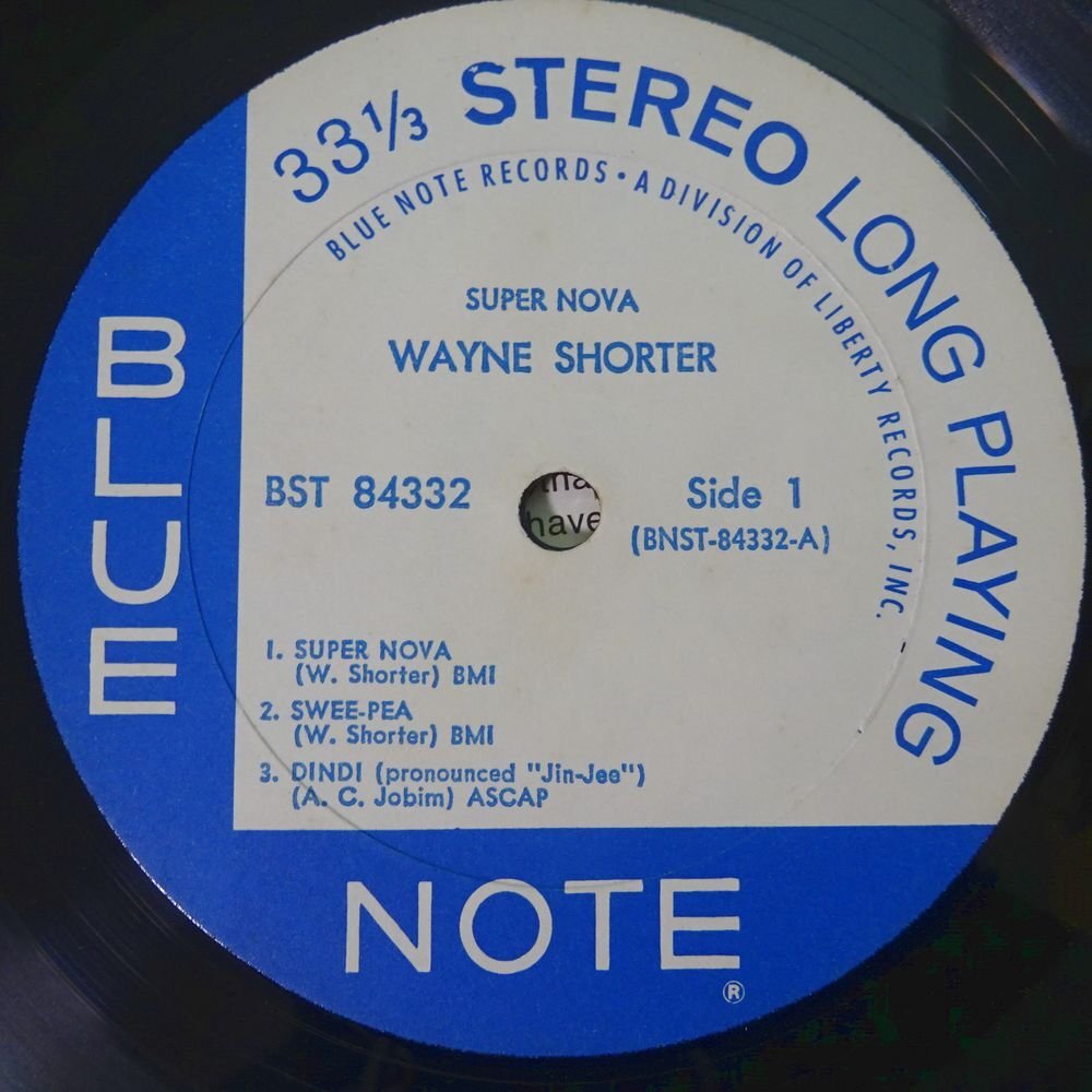 14030241;【US盤/BLUE NOTE/LIBERTY】Wayne Shorter / Super Nova_画像3