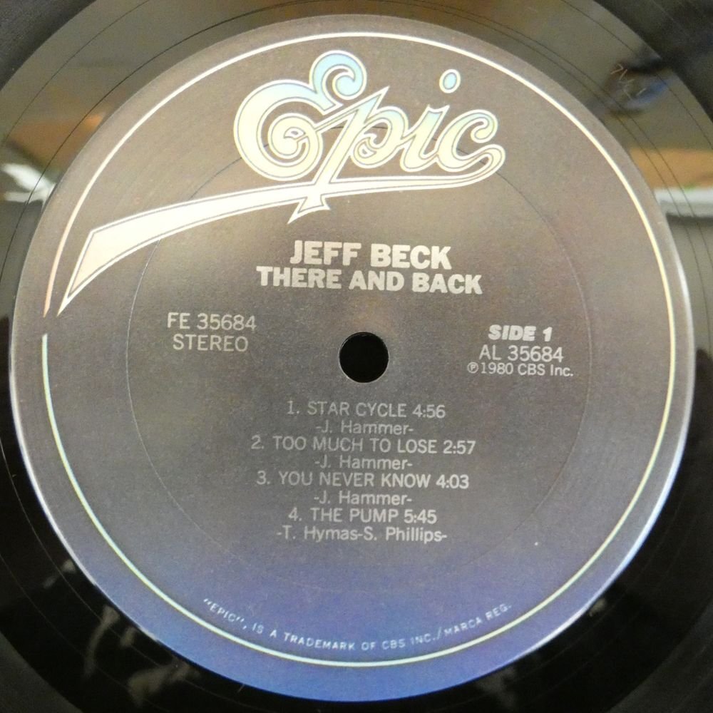 46067421;【US盤】Jeff Beck / There & Back_画像3