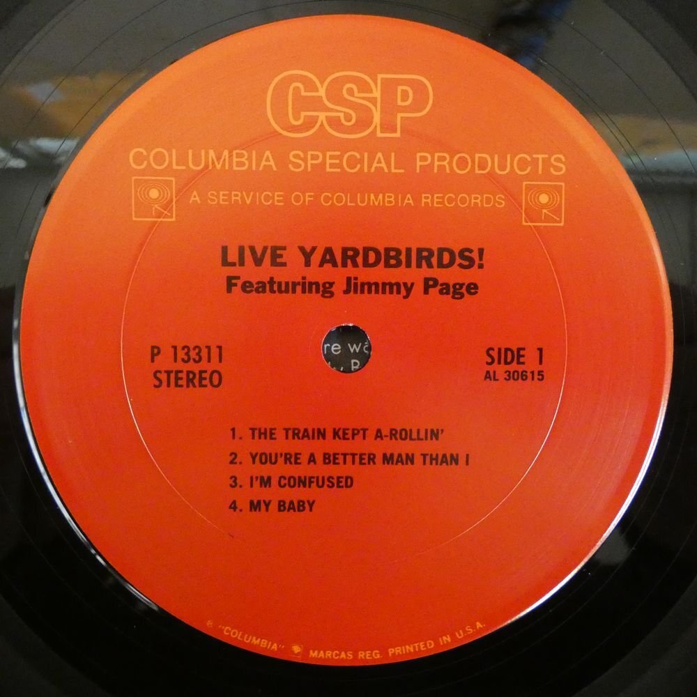 46067586;【US盤/シュリンク】Yardbirds Featuring Jimmy Page / Live Yardbirds!_画像3