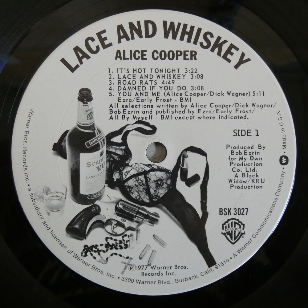 46067607;【US盤/シュリンク】Alice Cooper / Lace And Whiskeyの画像3