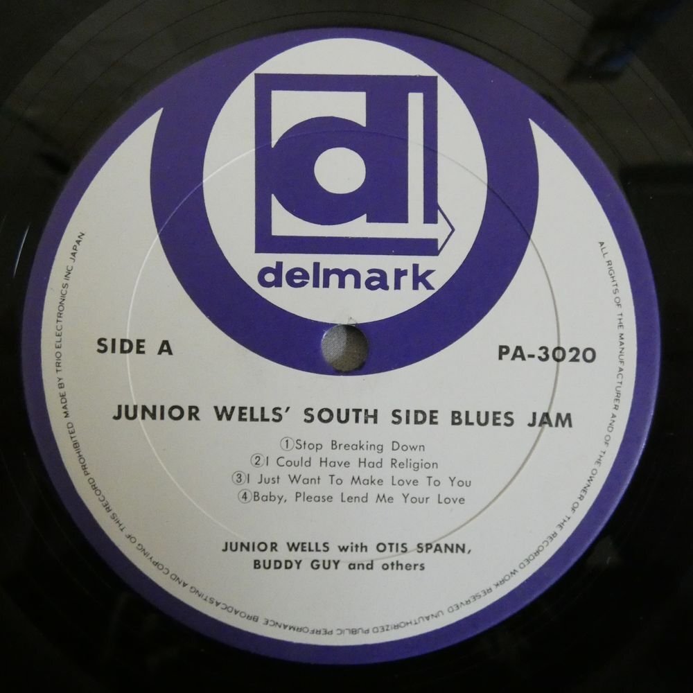 46067708;【国内盤/delmark/美盤】Junior Wells / Southside Blues Jamの画像3