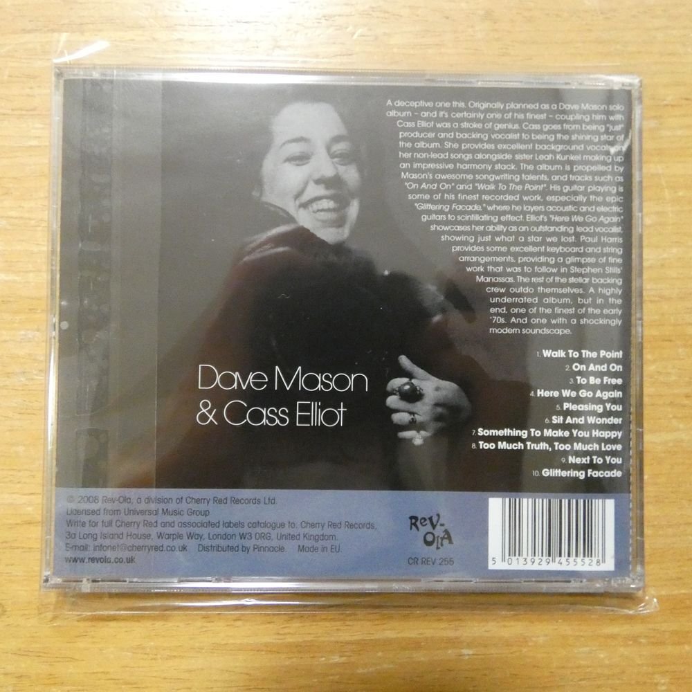 5013929455528;【CD/REV-OLA】DAVE MASON&CASS ELLIOT / S・T　CRREV-255_画像2