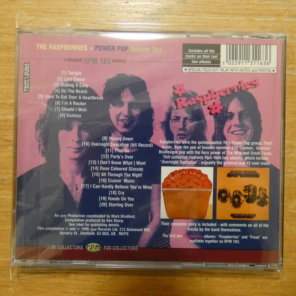 5022911311636;【CD】THE RASPBERRIES / POWER POP VOL.2　PM-163_画像2