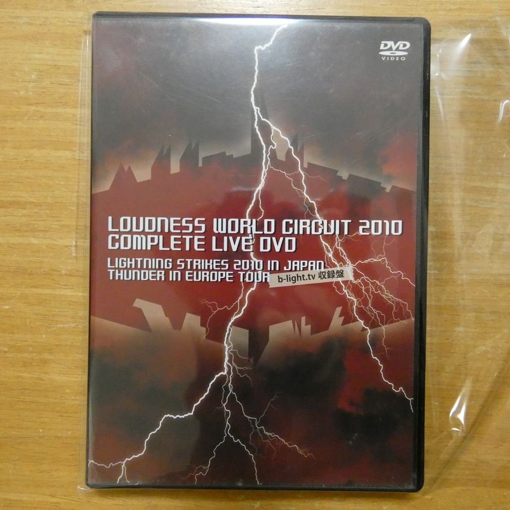 4988008078886;【2DVD/ジャパメタ】LOUDNESS / WORLD CIRCUIT 2010 COMPLETE LIVE DVD　TKBA-1144_画像1
