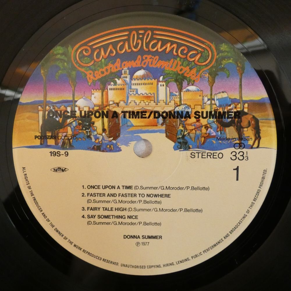 47052218;【帯付/2LP/見開き】Donna Summer / Once Upon a Time..._画像3