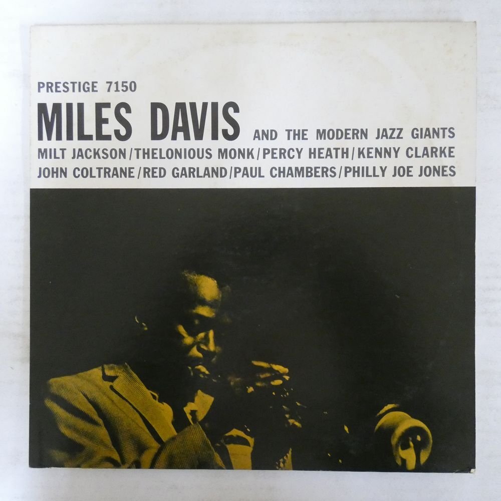 47052327;【国内盤/Prestige/MONO】Miles Davis / Miles Davis And The Modern Jazz Giants_画像1